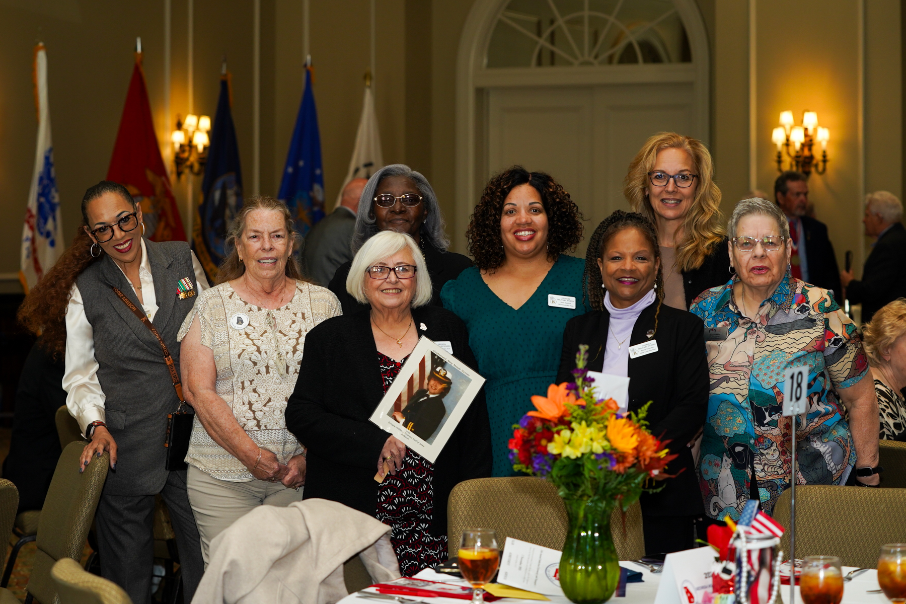 Family members at ceremony